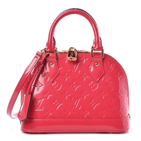 louis vuitton hot pink purse.